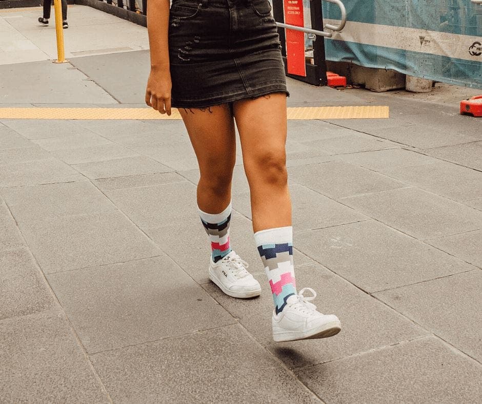 Block Party - Bamboo Socks - Australias #1 Rated Socks GetSocked!