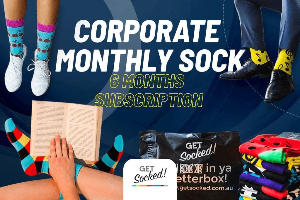 Corporate 6 Months Sock Subscription - GetSocked!