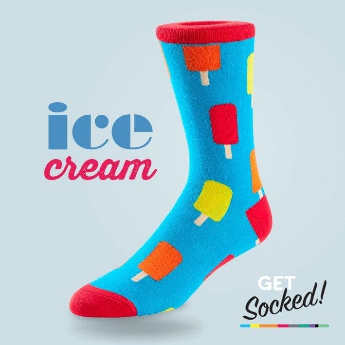 Ice Cream - Bamboo Socks GetSocked!