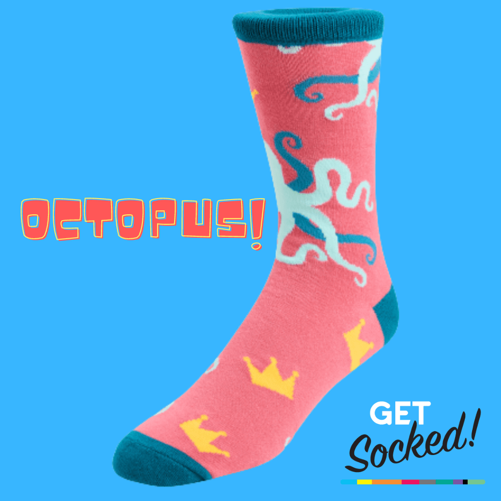 GetSocked Bamboo Socks - Octopus - Australis #1 Rated Socks GetSocked!