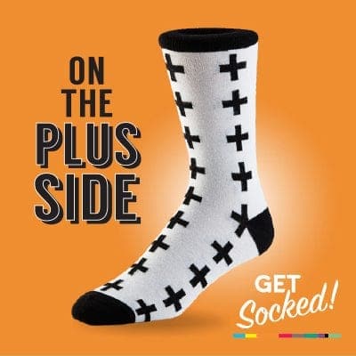 On the Plus Side - Bamboo Socks - GetSocked!