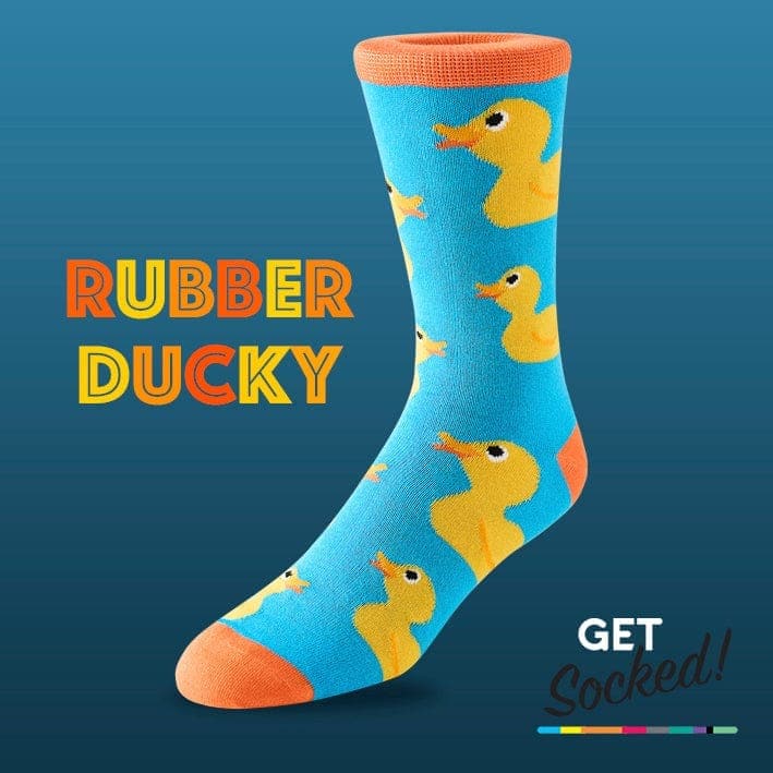 Rubber Ducky - Bamboo Socks - Australis #1 Rated Socks GetSocked!