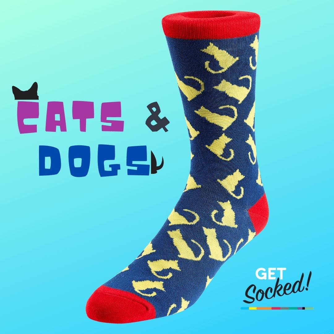 Unisex Cats & Dogs - Bamboo Socks - GetSocked!
