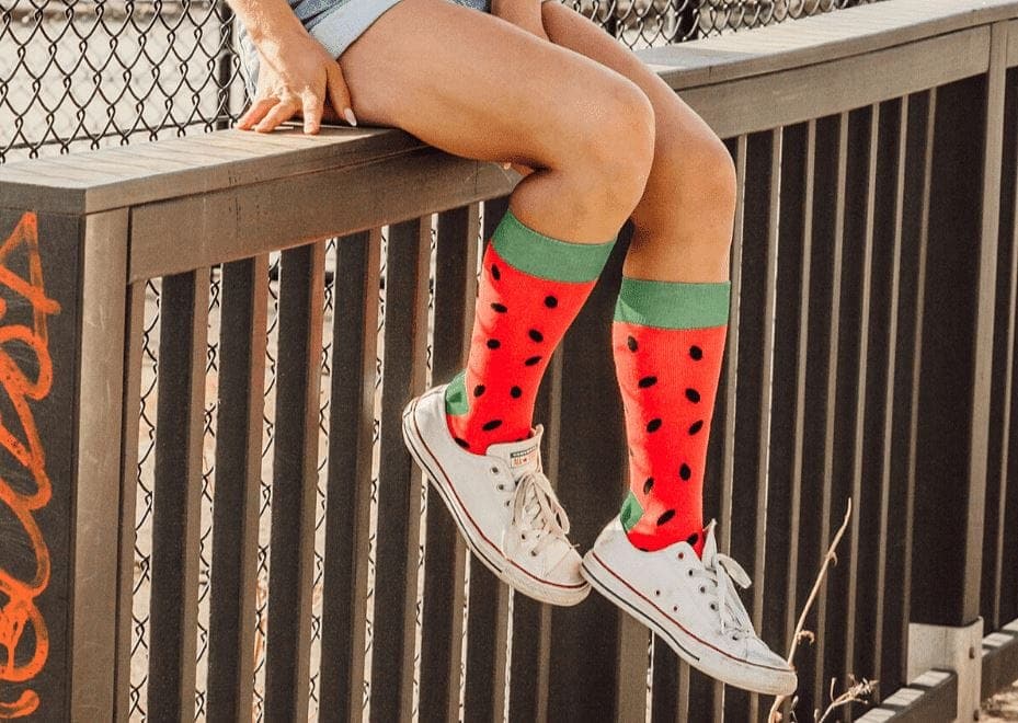 Watermelon - Bamboo Socks - Australis #1 Rated Socks GetSocked!