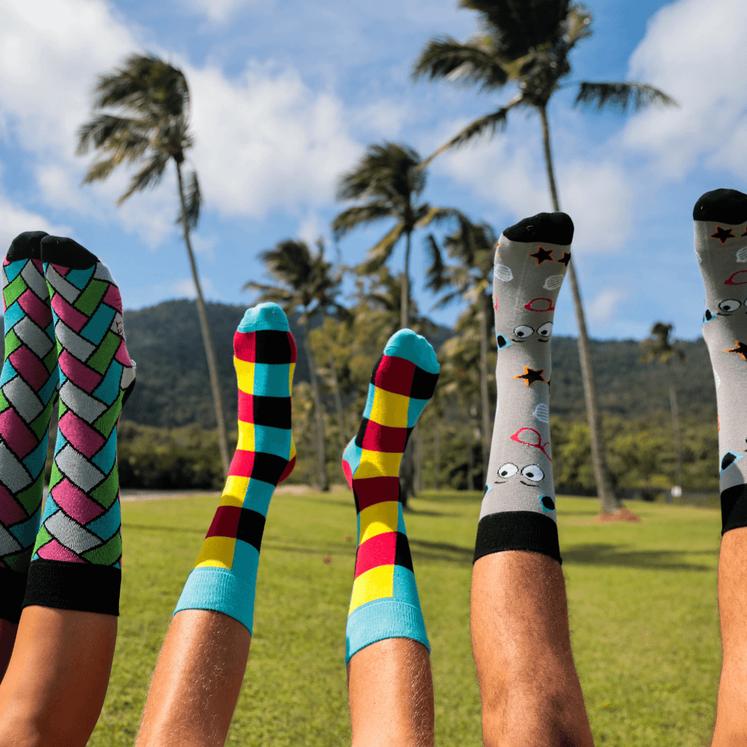 3 Monthly Sock Subscription (PrePaid),  Perfect Gift Pack - GetSocked GetSocked!