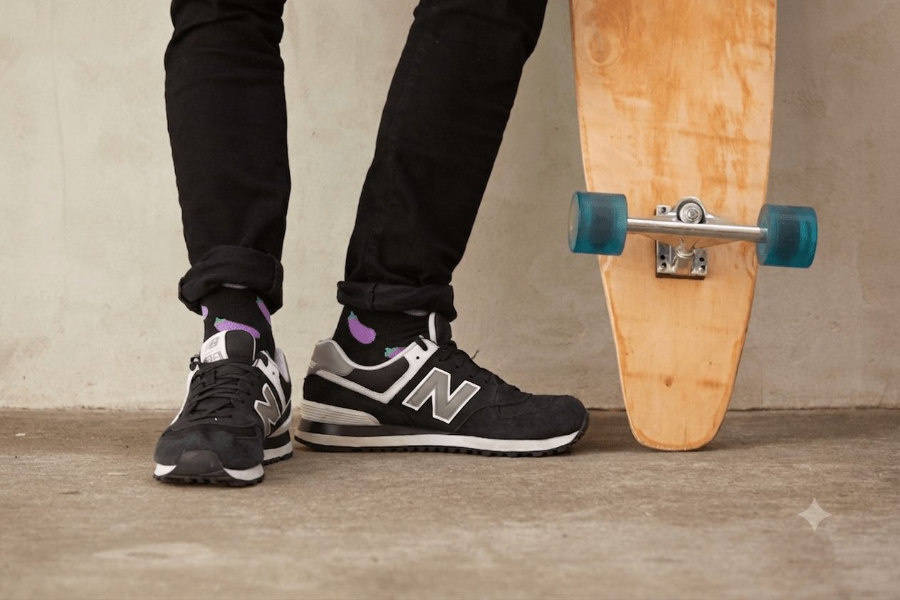 Eggplants - Bamboo Socks - GetSocked!