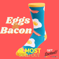 Eggs & Bacon - Bamboo Socks - GetSocked!