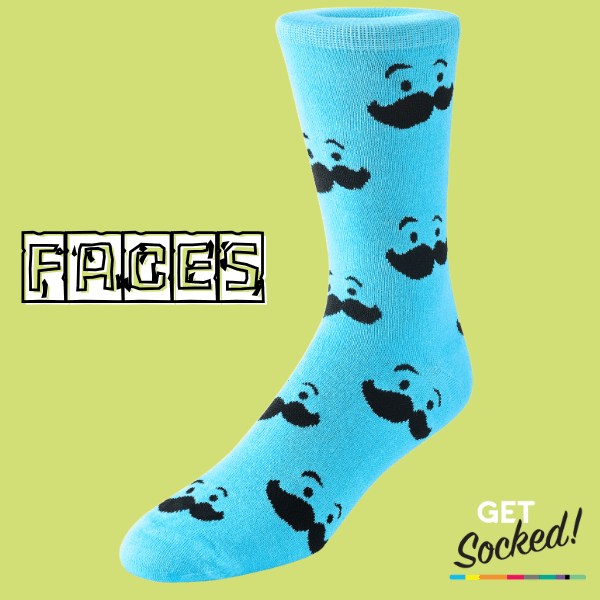 Faces - Bamboo Socks - GetSocked!