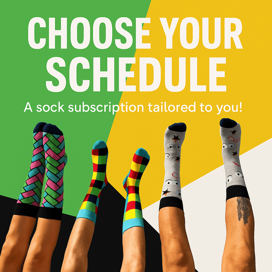 Monthly Sock Subscription - Pick Your Frequency
