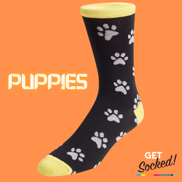 Puppies - Bamboo Socks