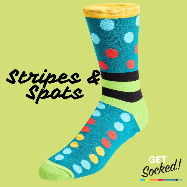 Stripes and Spots - Bamboo Socks