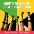 Sock Subscription - Pay Per Month - Over 1000 Reviews GetSocked!
