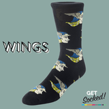 Wings - Bamboo Socks - GetSocked!