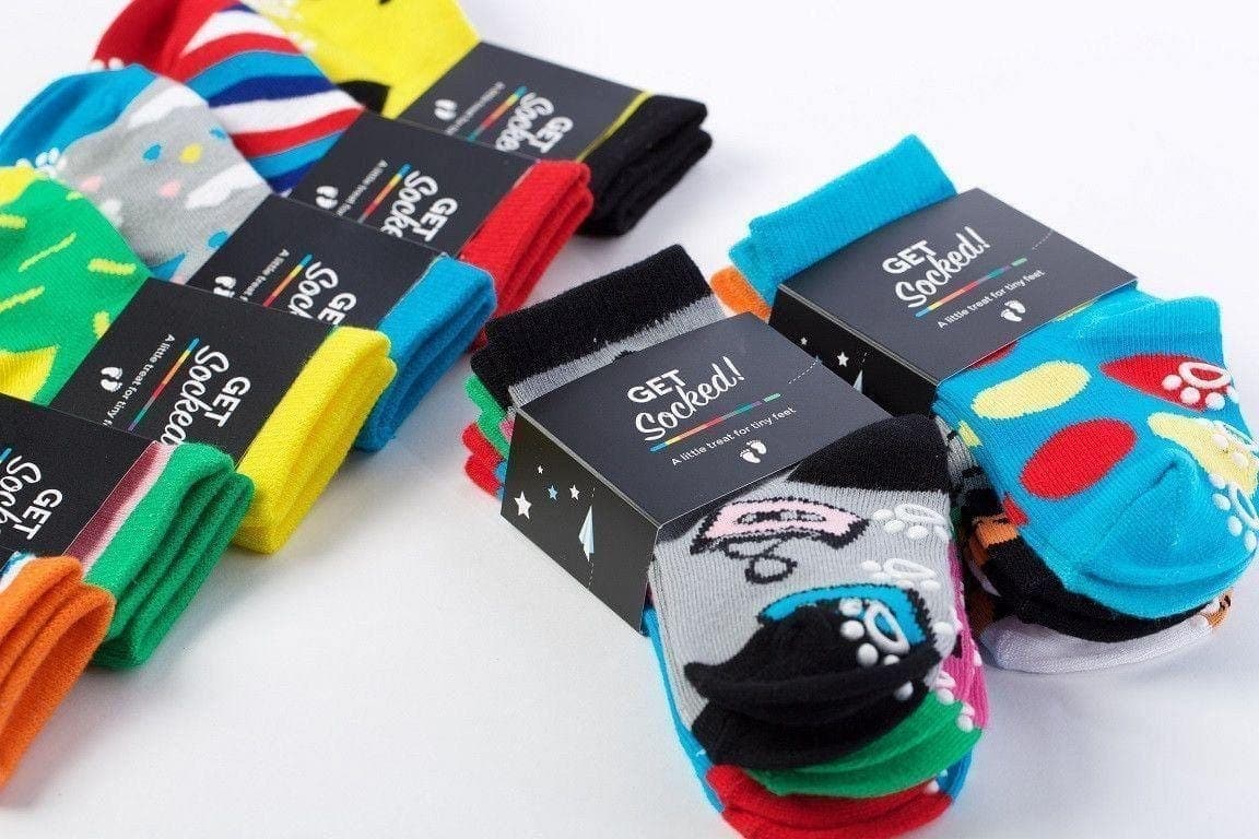 Baby Socks - Perfect For Kids Aged 1-4 Years GetSocked!