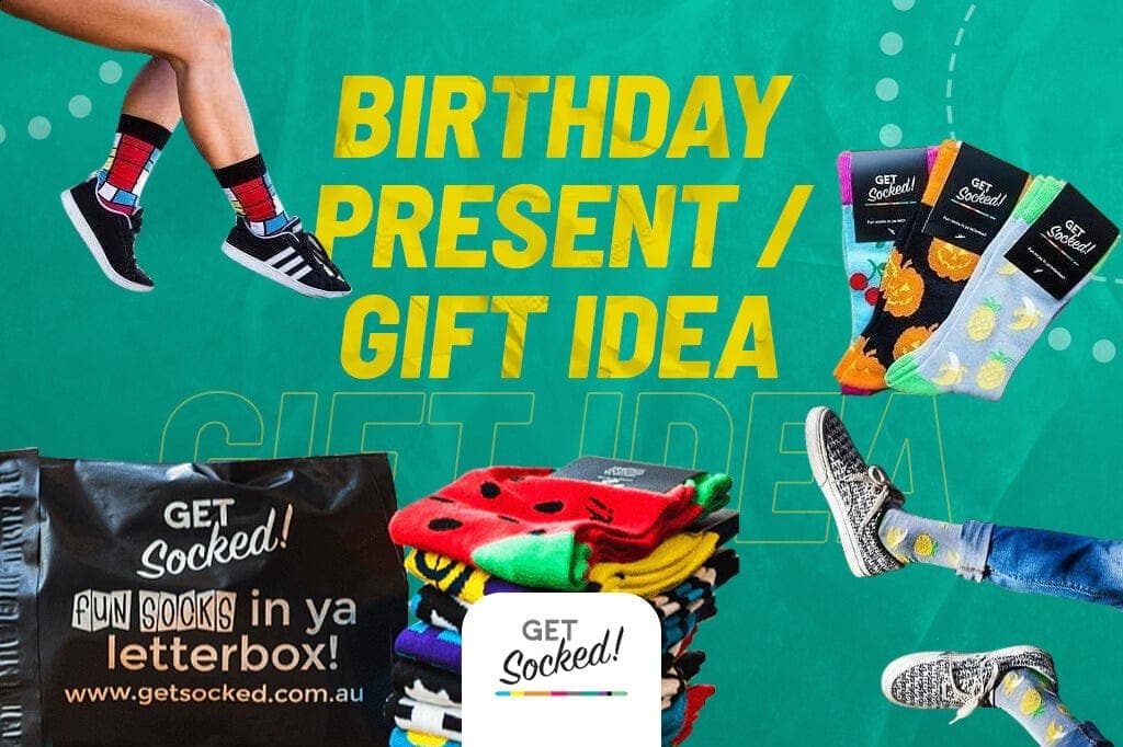 Birthday Present / Gift Idea - Australias #1 Rated Socks GetSocked!