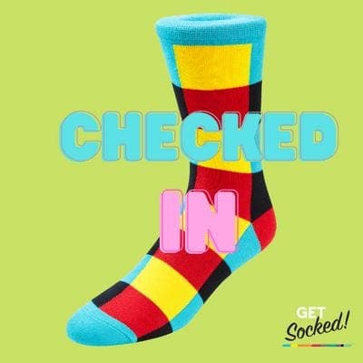 Checked In - Bamboo Socks