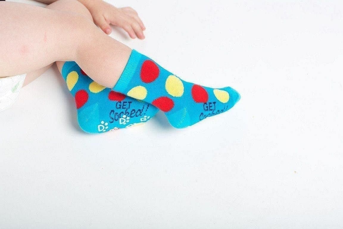 Connect Four - Baby Socks by GetSocked