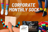 Corporate Monthly Sock Subscription - Australias #1 Rated Socks GetSocked!