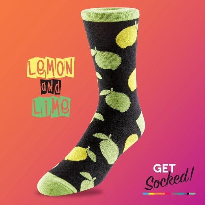 Lemon & Limes - Bamboo Socks - GetSocked!