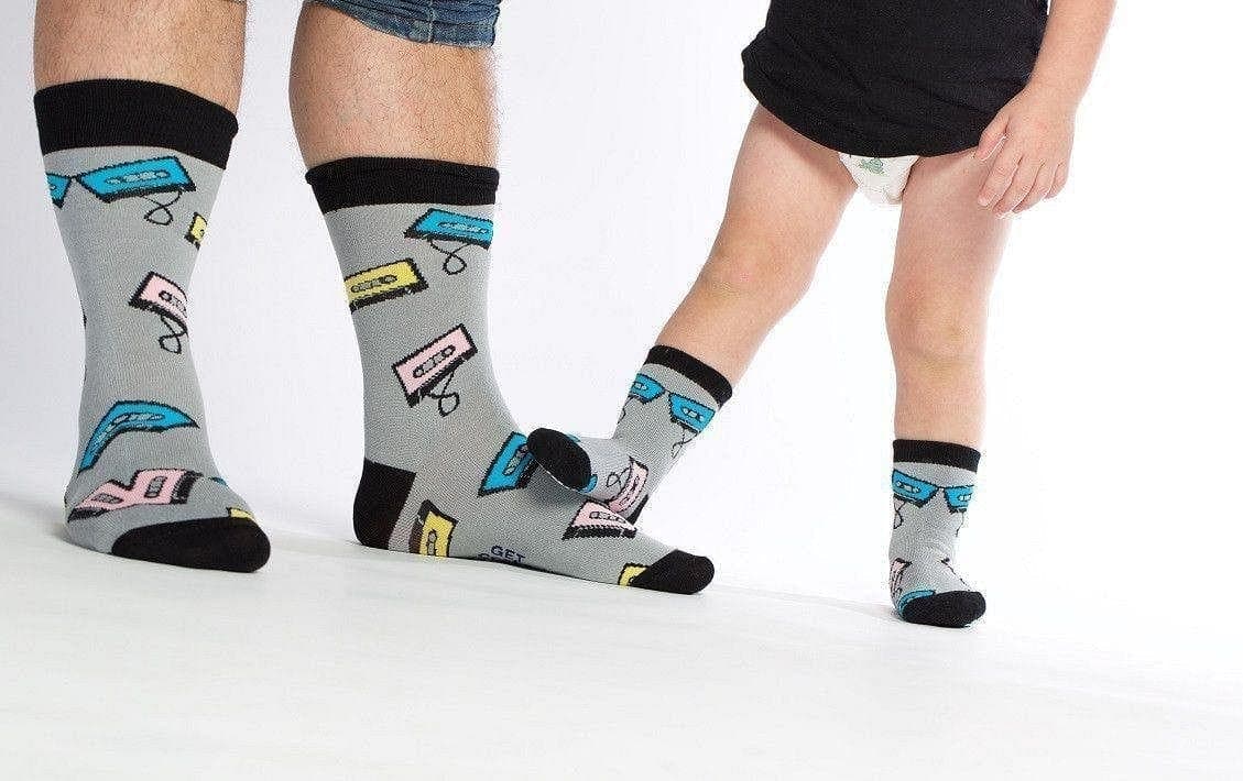 Mix Tape - Baby Socks by GetSocked,  Perfect For Kids Aged 1-4 Years GetSocked!