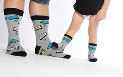 Mix Tape - Baby Socks by GetSocked,  Perfect For Kids Aged 1-4 Years GetSocked!