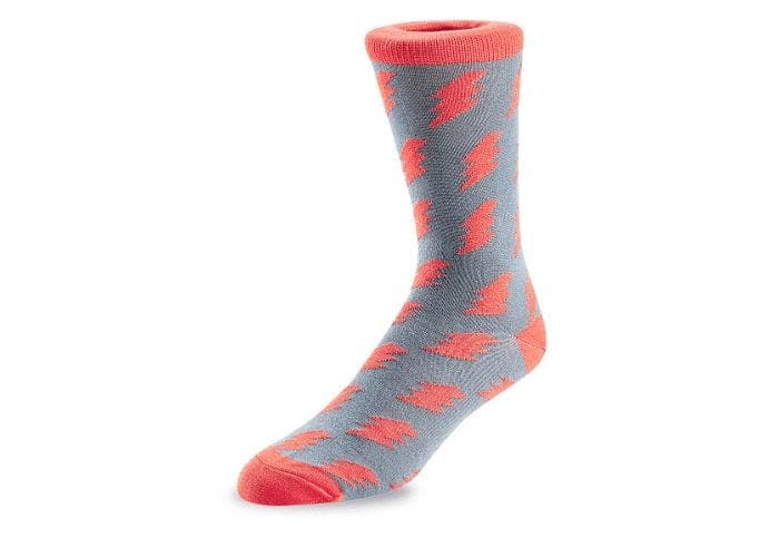 Orange Flashes - Bamboo Socks - Australis #1 Rated Socks GetSocked!
