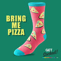 Pizza Me - Bamboo Socks - Australis #1 Rated Socks GetSocked!