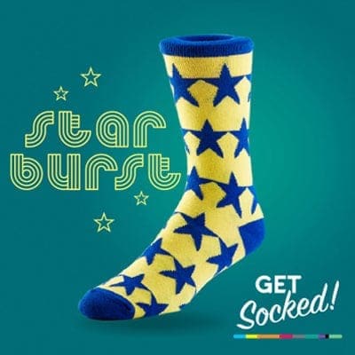 Star Burst - Bamboo Socks