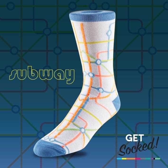 Subway - Bamboo Socks - GetSocked!