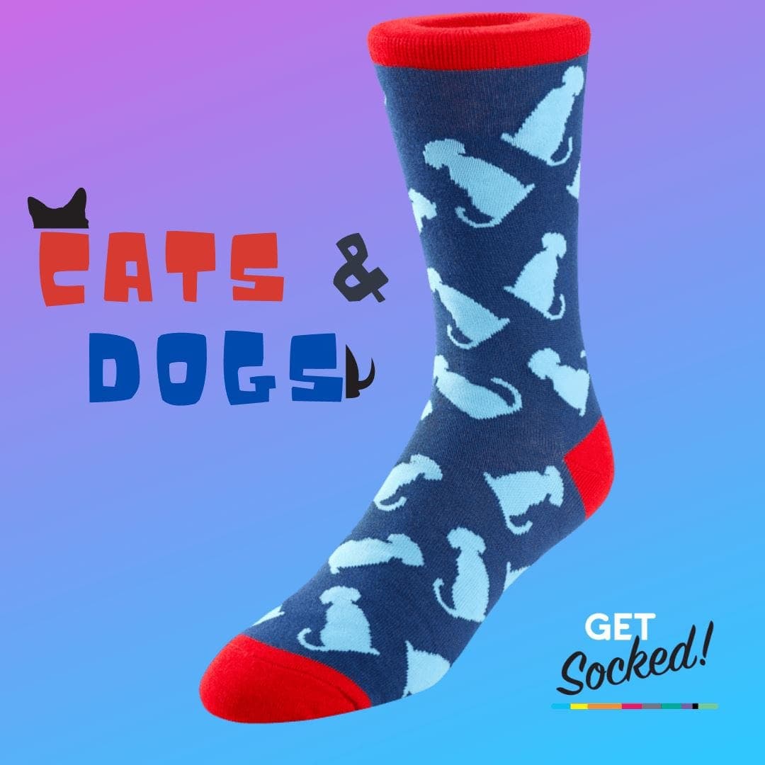 Unisex Cats & Dogs - Bamboo Socks - GetSocked!