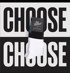 Gym Socks - Black and White Bamboo Socks GetSocked!