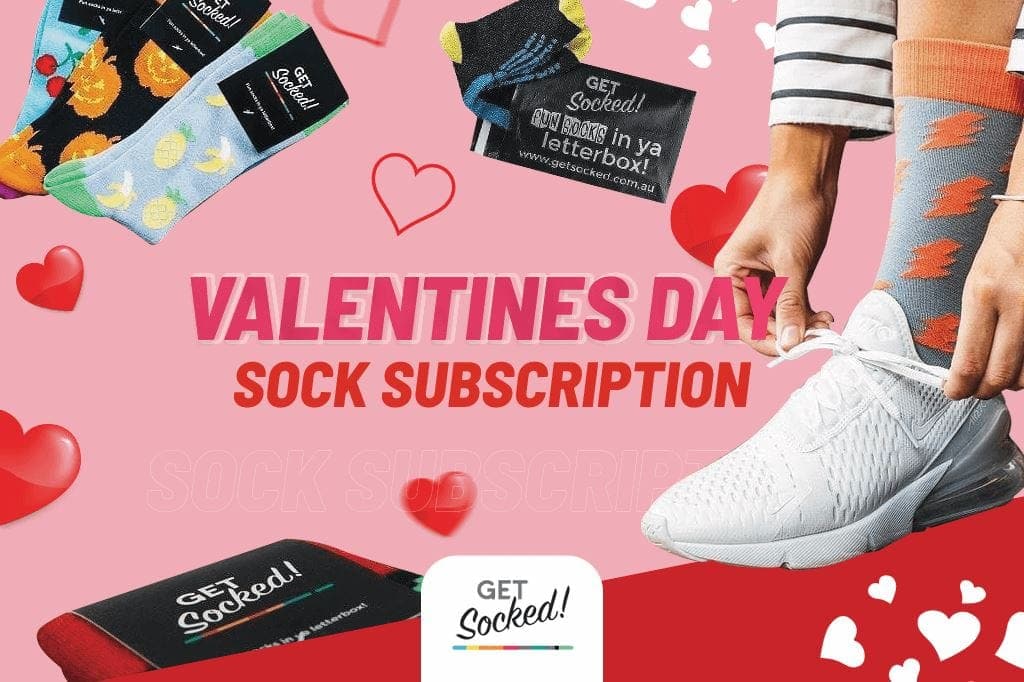 Valentines Day Socks Gift Ideas - Australis #1 Rated Socks GetSocked!