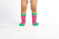 Watermelon  - Baby Socks,  Perfect For Kids Aged 1-4 Years GetSocked!