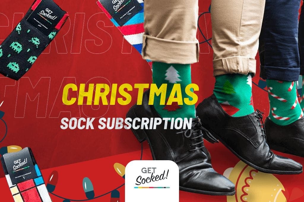 Xmas / Christmas Sock Subscription - 12 Months Advance