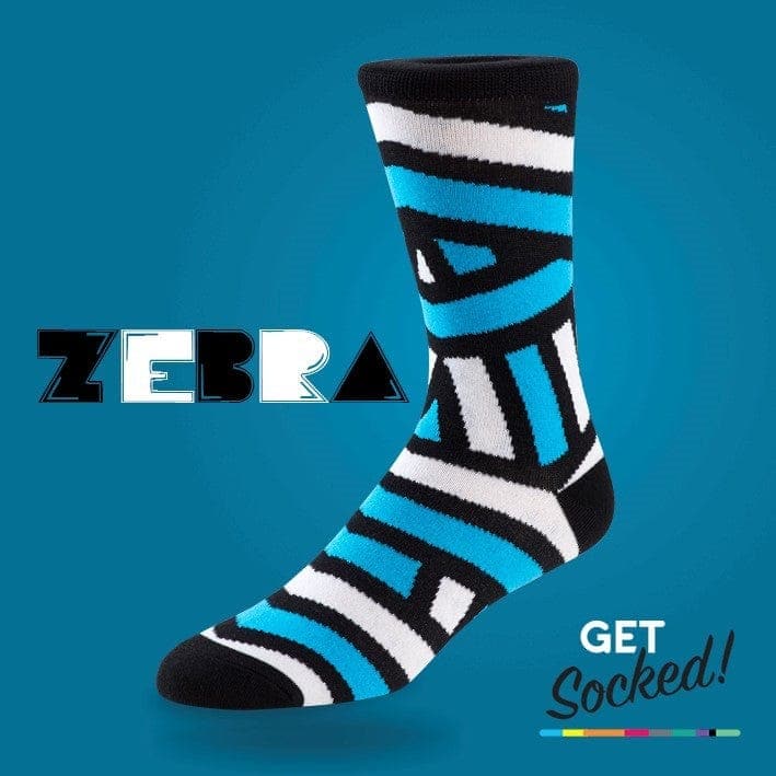 Zebra 2.0 - Bamboo Socks